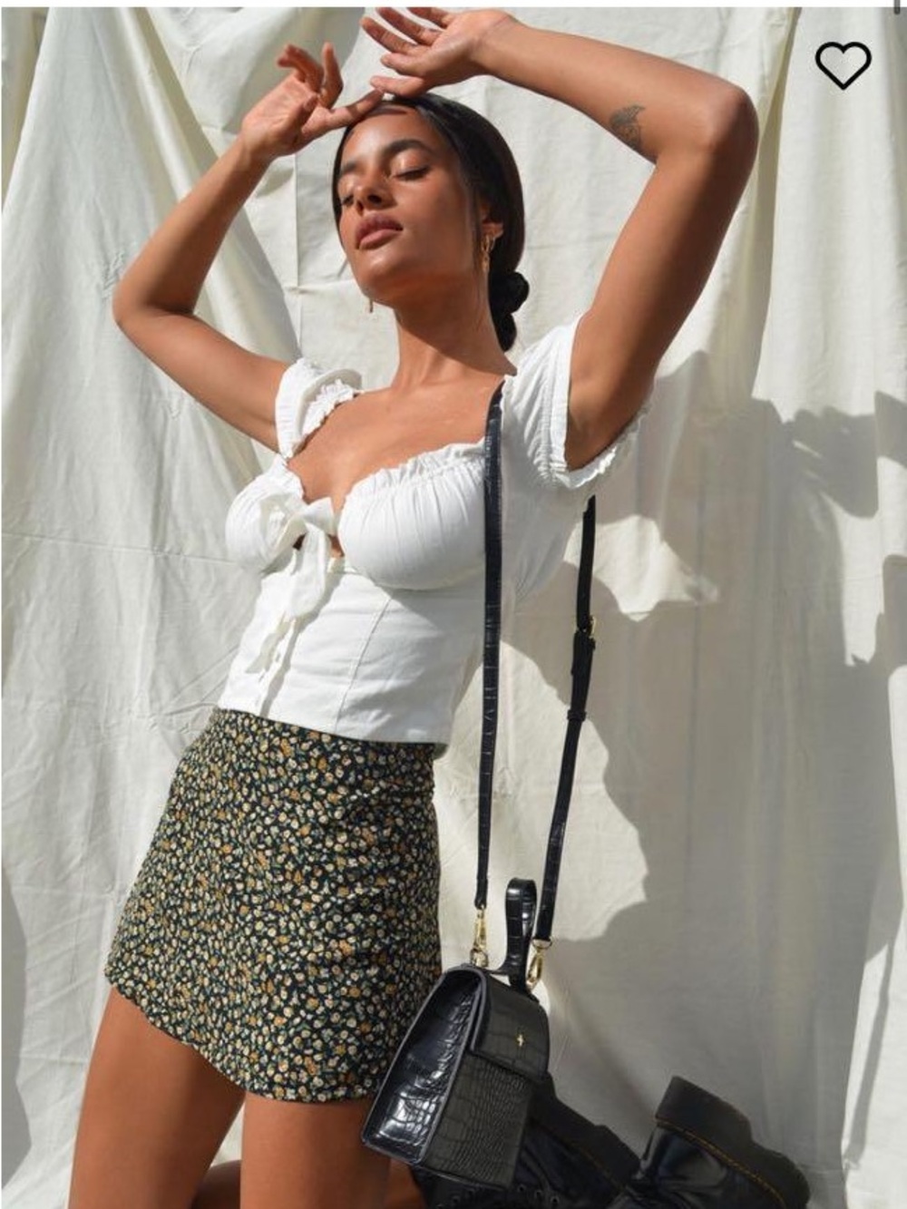 Princess Polly Maleny Floral Mini Skirt